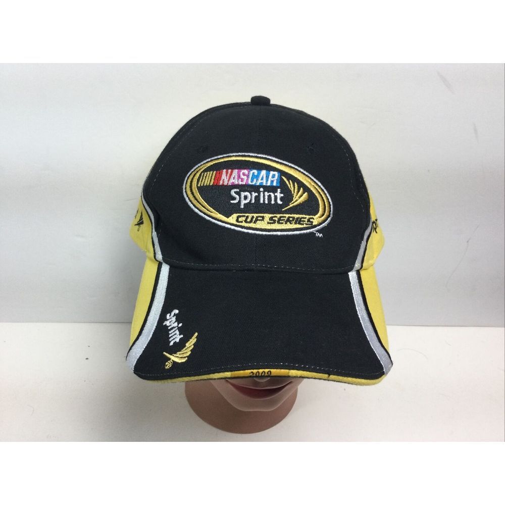 Nascar Sprint Cup Series Hat 2009 Victory Lane Bristol Motor Speedway Black Cap